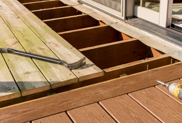 Cost of Old Deck Repair in Napa
