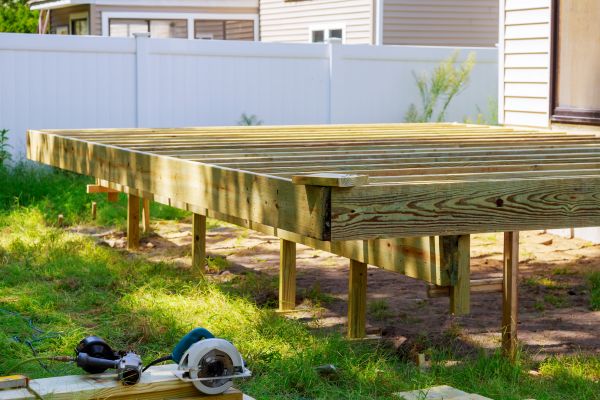 Cost of Elevated Deck Installation in Napa