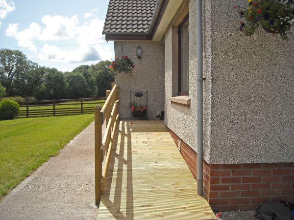 Cost of Hardwood Ramp Installation in Napa