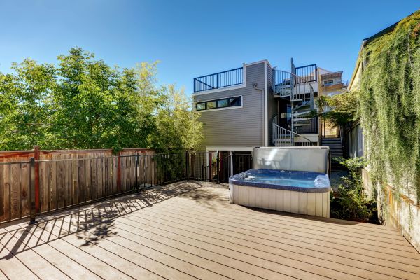 Cost of Hot Tub Deck Installation in Napa