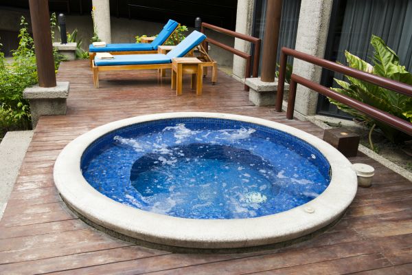 Hot Tub Deck Construction in Napa
