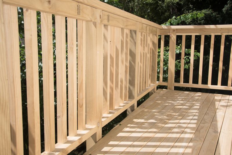 Rustic Timber Deck